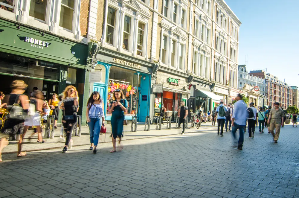 image of a fairly busy street